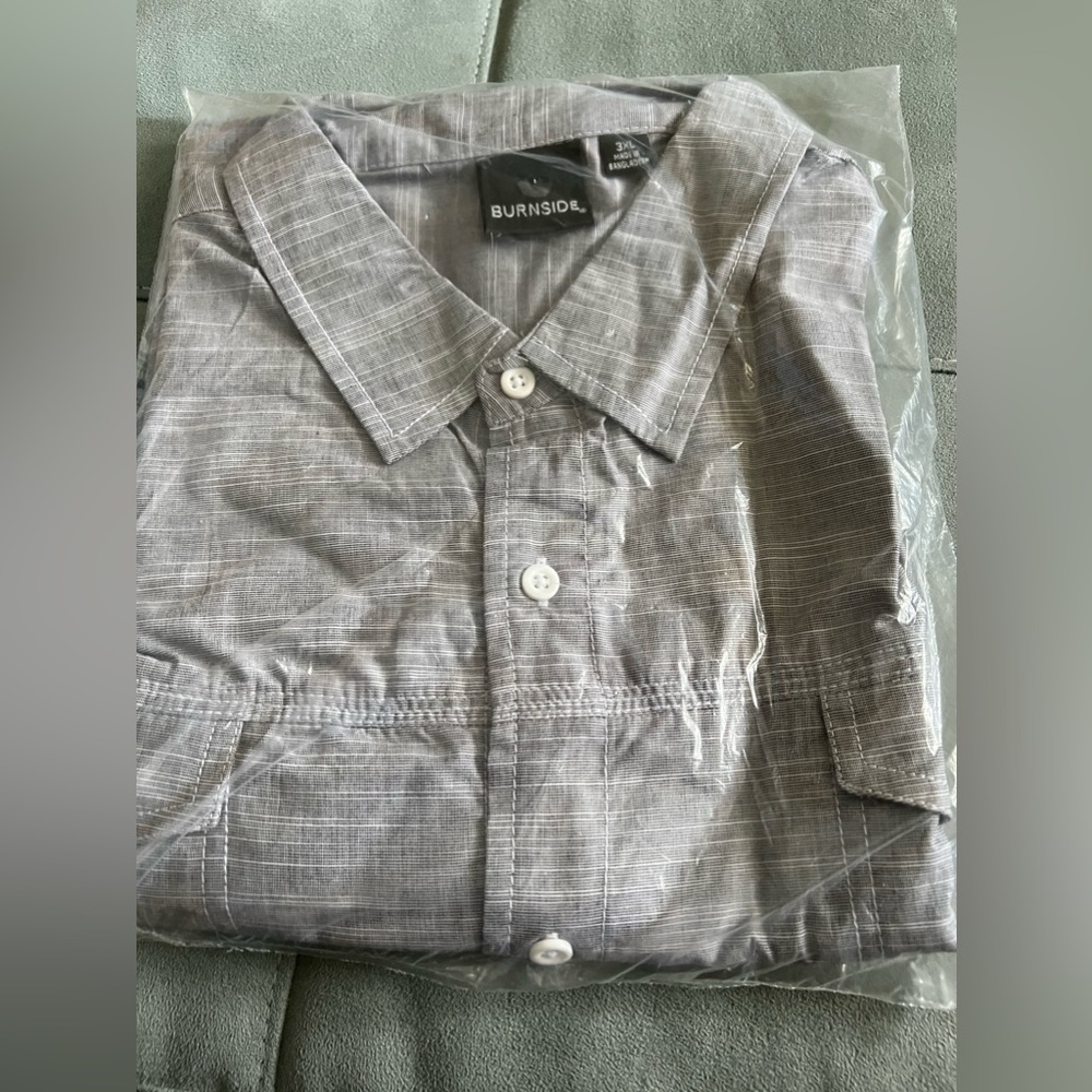 Burnside button up shirt.